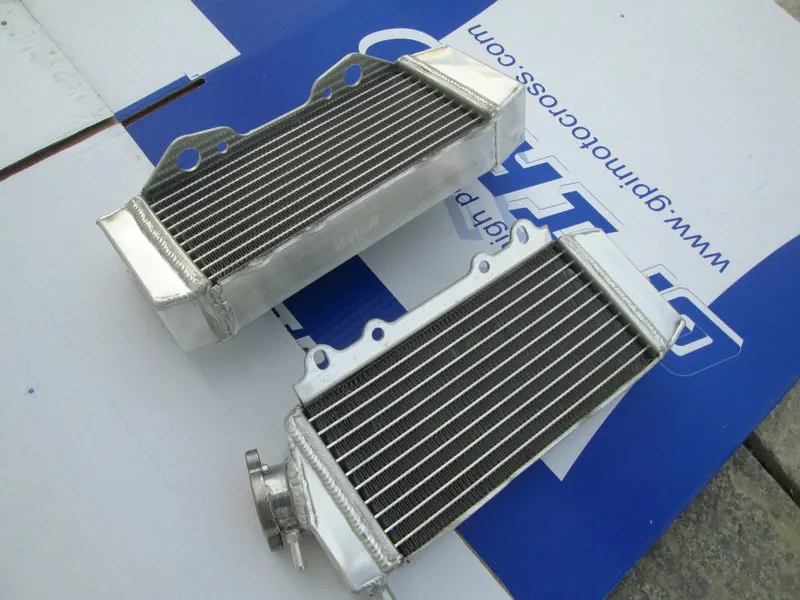 Алюминиевый радиатор L &amp R KXF для Кавасаки KX250F KXF250 04 05 2005 2004 250 | Автомобили и