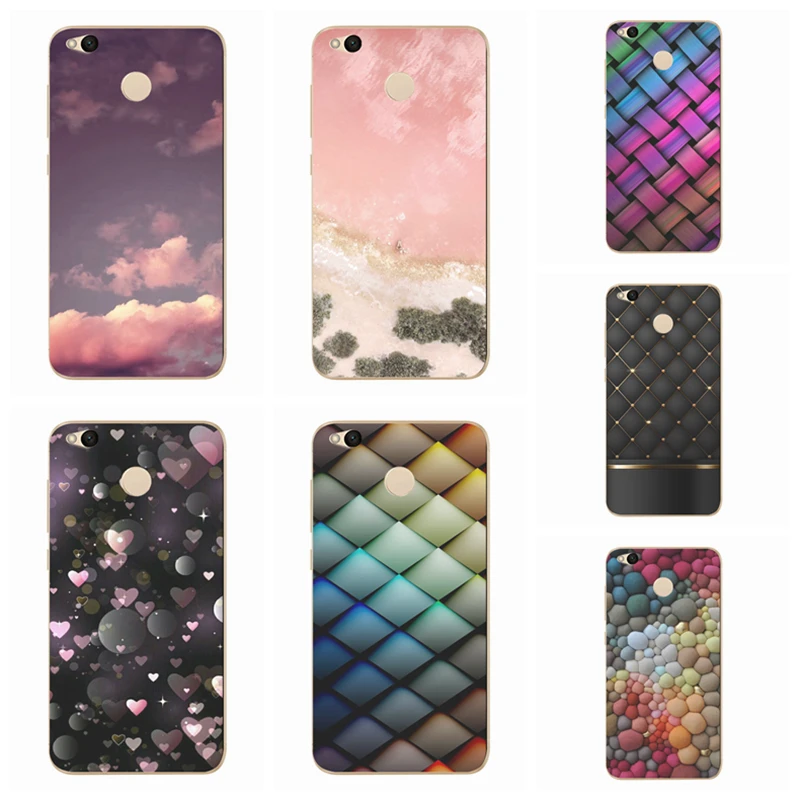 For Xiaomi Mi A1 Note 4 Pro Soft TPU Silicone Cover Design special Fashion balloon heart Redmi 4X 3 4A Case X142 | Мобильные