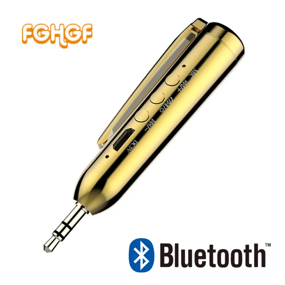 Автомобильный Bluetooth приемник FGHGF в виде ручки аудиоприемник AUX динамик