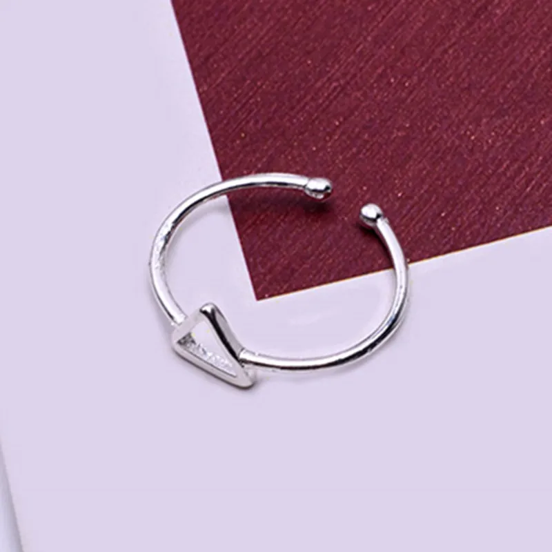 Женское Открытое кольцо в форме короны серебристое цветка разные стили 2022 |