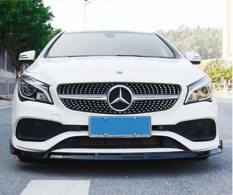 Для Mercedes-Benz W117 CLA средства ухода за кожей комплект передний бампер для Benz CLA180 200 250 диффузор защитные бамперы перед задний спойлер