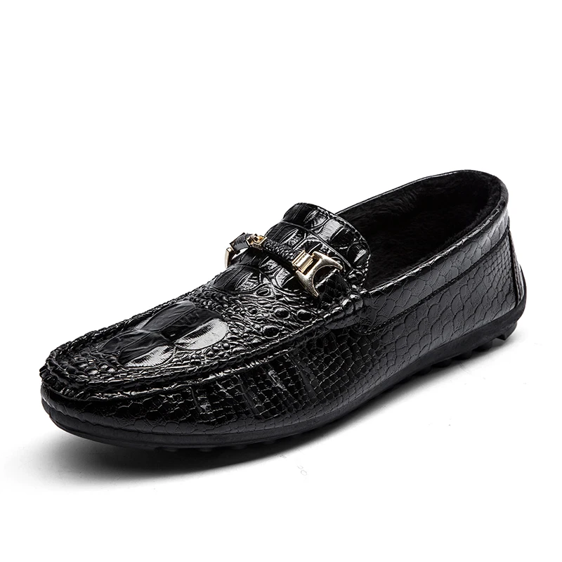 New Arrival Leather Loafers Men Casual Shoes Fashion Top Quality Driving Moccasins Slip On Flat Comfortable | Обувь