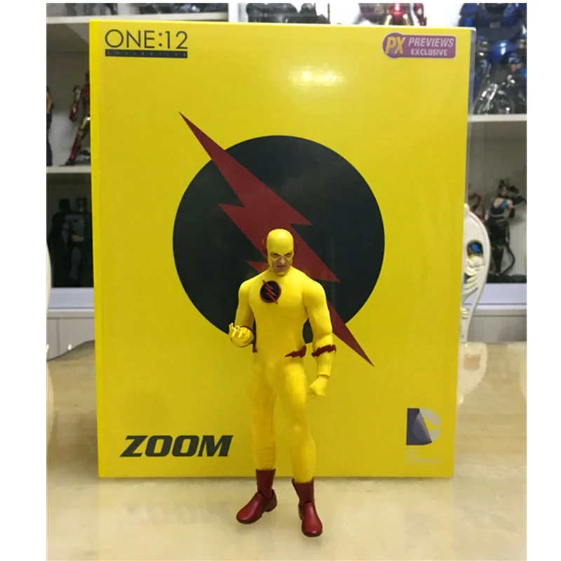 15CM DC Anime The Reverse Flash Cloth Gown Figurine Dolls Toys PVC Action Figure Collection Model Toy H538 | Игрушки и хобби