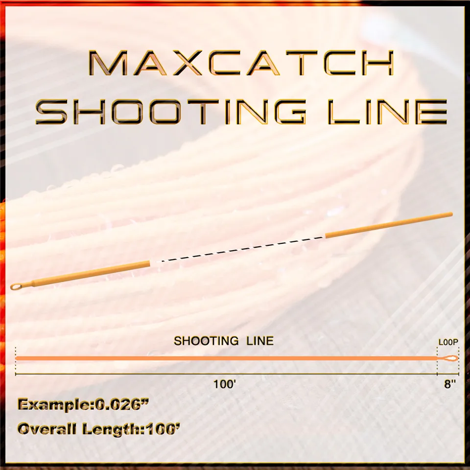 Maximumcatch 0,026 ''0,032'' 0,037 ''0,042'' летающие Плавающие линии стрельбы/бегущая линия с фронтальной петлей