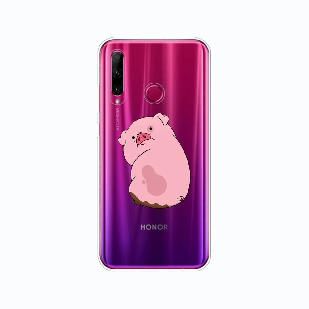 61012 Для Honor 10i, чехол для Honor 10i, HRY-LX1T, чехол, бампер, Мягкий силикон, tpu, задняя крышка, телефон для Huawei Honor 10i, Honor10i 10 i, 6,21 дюймов - Цвет: 61012