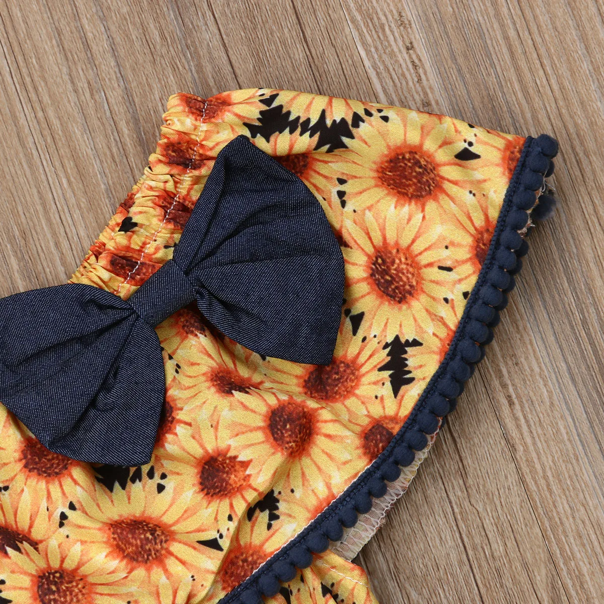 От 1 до 5 лет комплекты летней одежды для маленьких девочек топы с открытыми