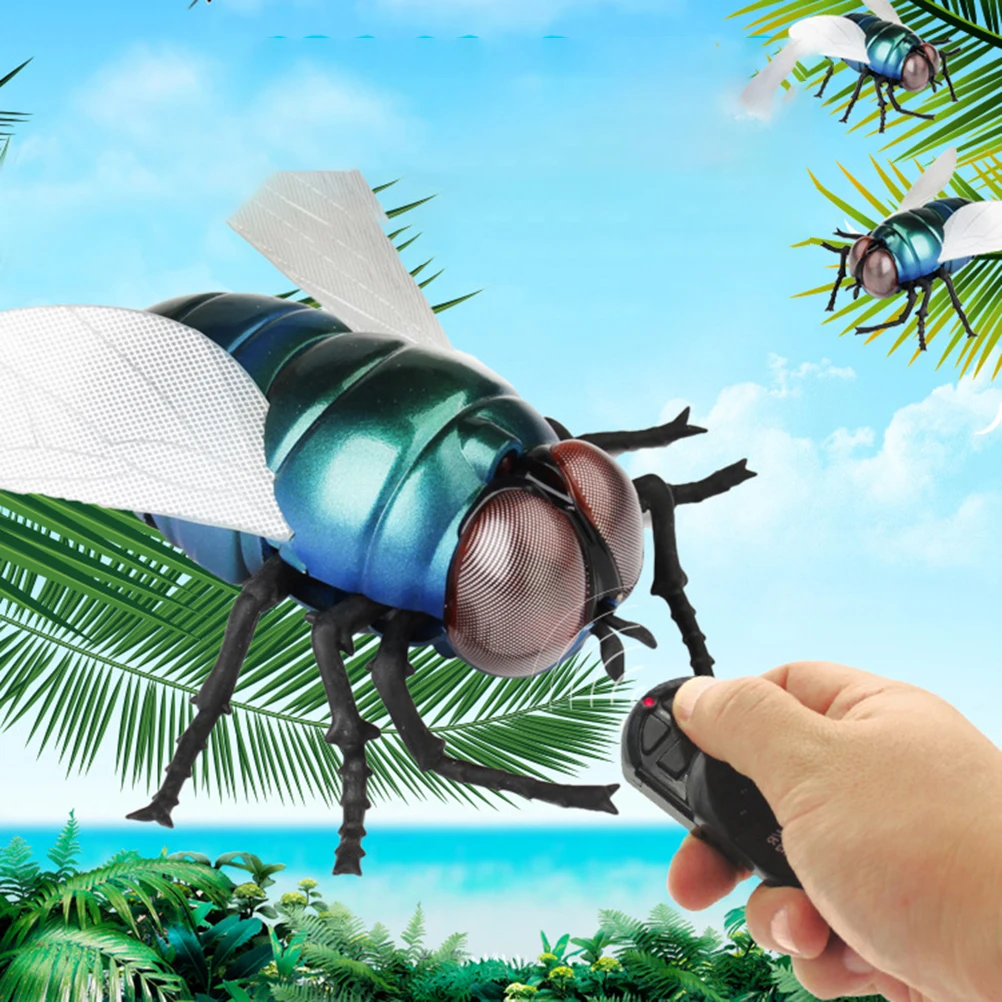 RC Fly игрушка креативное моделирование дистанционного управления животное пчела Божья коровка шутка страшные хитрые игрушки пчелки для детей подарок