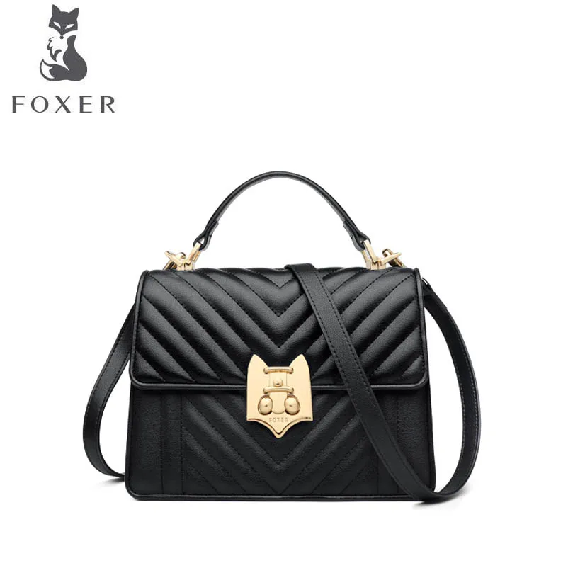 FOXER маленький аромат сумка женская 2019 новая галогенная на замену блуждающая