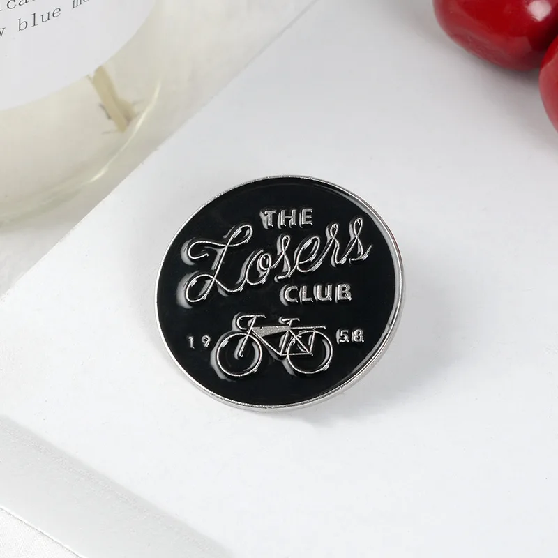 Ebay взрывы лузер клуб велосипед сплав значок на заказ брошь | Украшения и