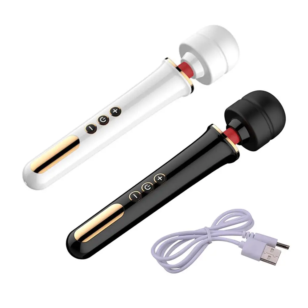 Usb зарядка палочка Вибратор массажер Электрический 10 режимов массаж мышц точки G