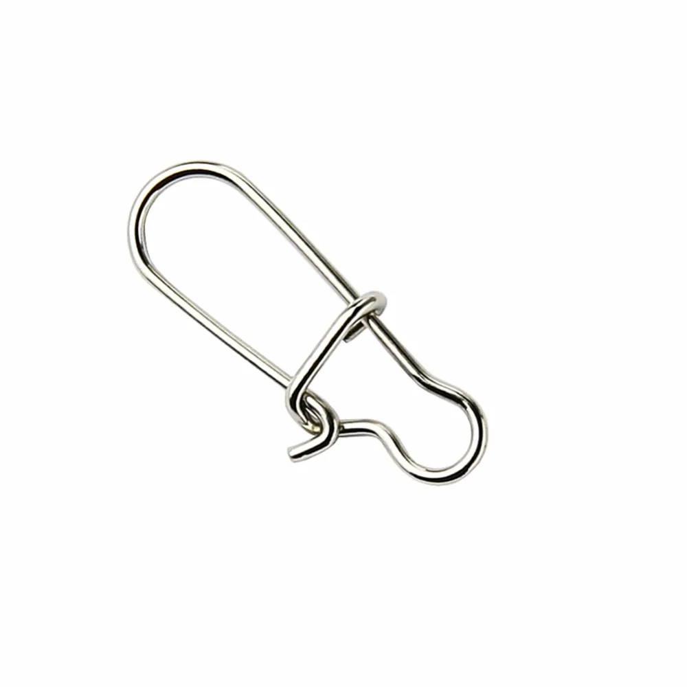 Simpleyi 100 шт. 11 мм до 30 рыболовный соединитель из нержавеющей стали Вертлюг вертлюг