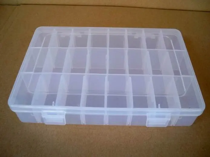 Бесплатная доставка 24 Сетки Коробка для хранения Хама бусины перлер железные