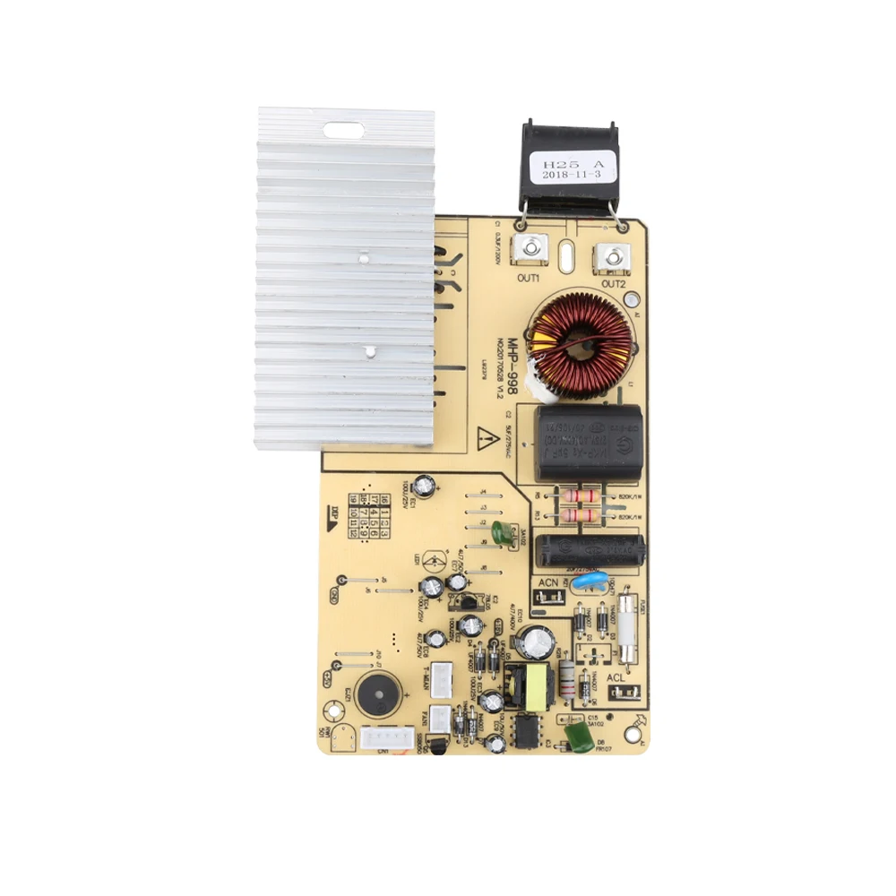 1800 Вт 220 В печатная плата PCB с катушкой электромагнитного нагрева панель управления для индукционной плиты