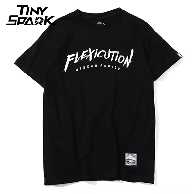 Мужская футболка хип-хоп Flexicution Logic Rapper хип-хоп футболки с вышивкой Harajuku хлопковые футболки уличная летняя одежда