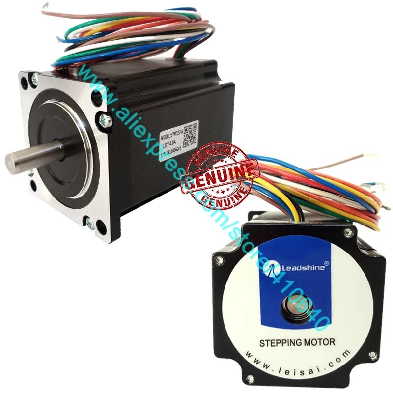 Подлинная Leadshine 57HS22 57HS22-A2-Phase NEMA23 Шаговый двигатель 1.5 N. м 4.0 Длина 81 мм вал 8 мм
