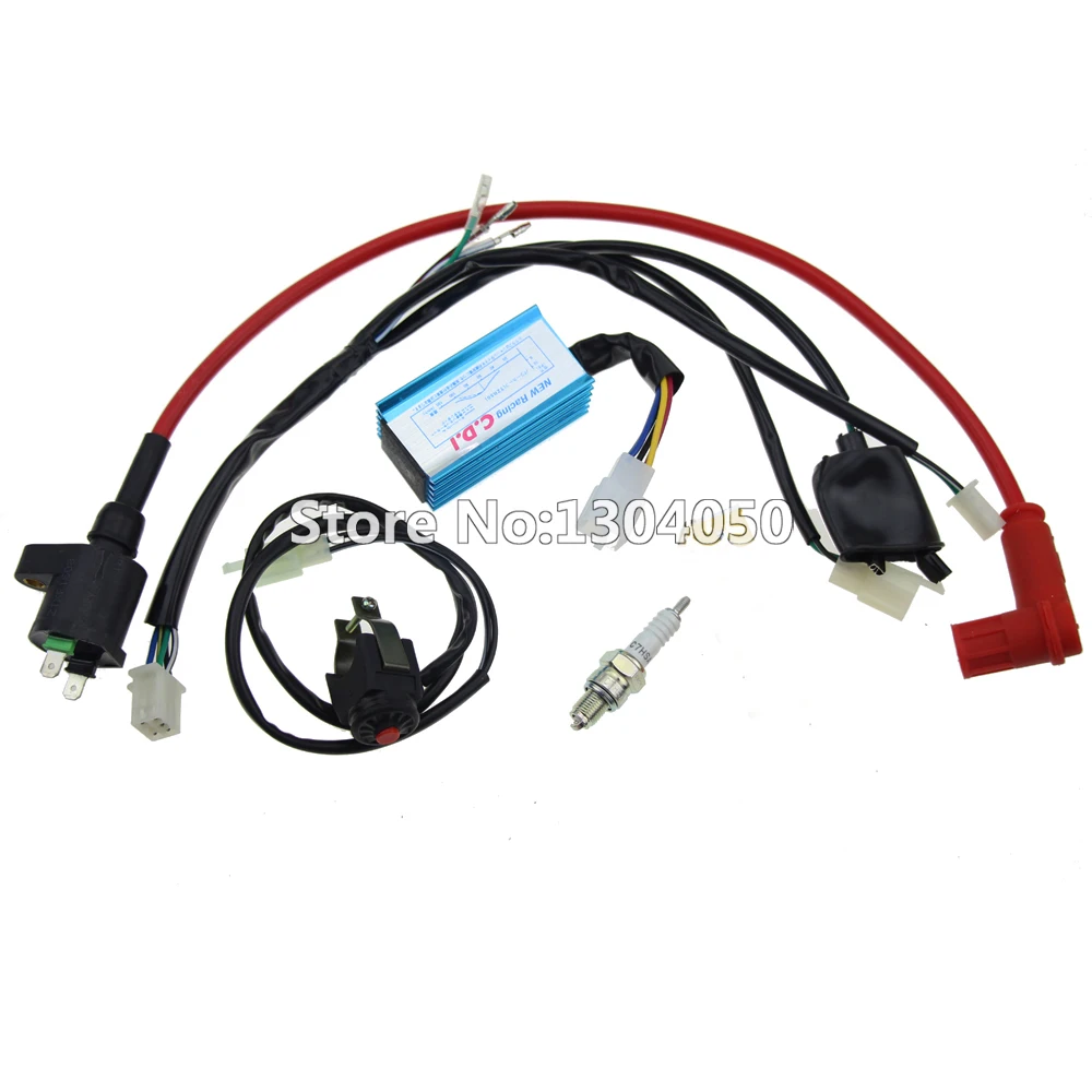 Электропроводка катушка зажигания CDI C7HSA переключатель 50cc 70cc 90cc 110cc 125 cc питбайк ATV