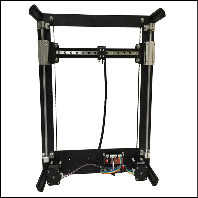 2017 новейший лазерный гравировальный станок DIY черный металлический корпус 2500 мвт