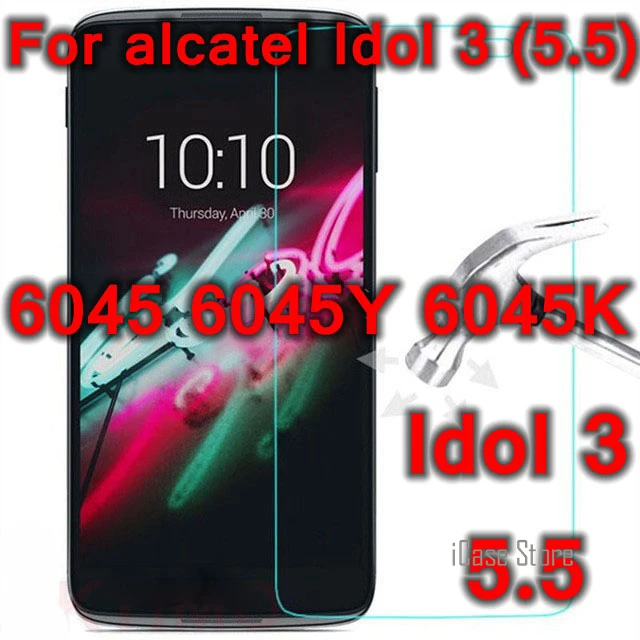 IDol 3 5 Чехлы 9 H 0 26 мм водонепроницаемое закаленное стекло для Alcatel One Touch Idol &quot6045