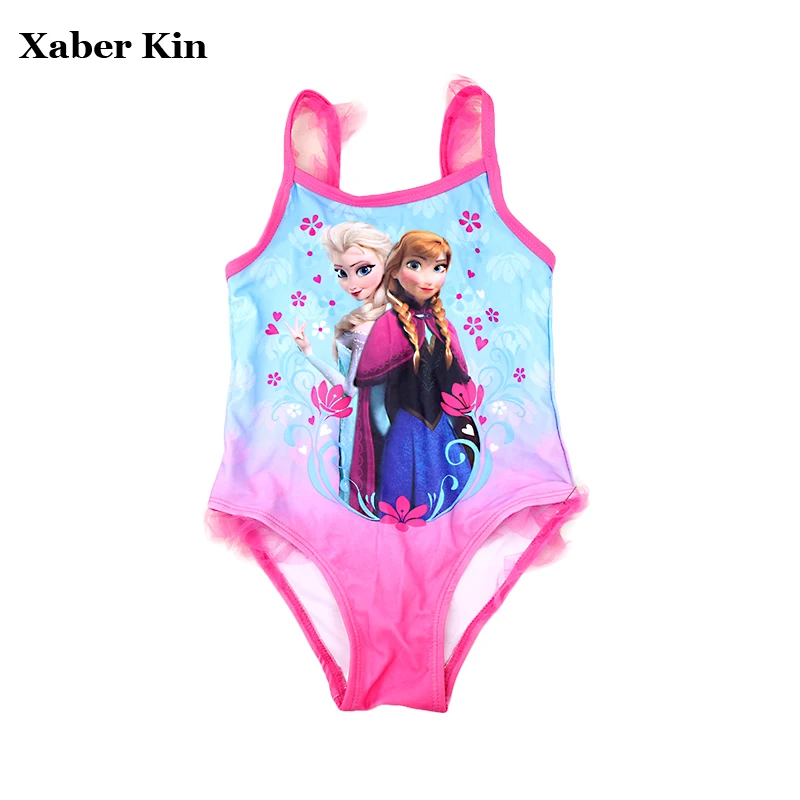 На возраст 2 5 лет дети девушки Одна деталь купальник печати Анна Эльза для