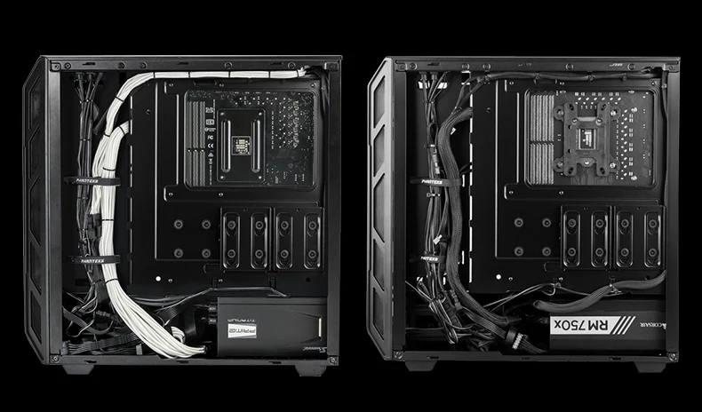 PHANTEKS P350X настольный компьютер с водяным охлаждением шасси(светильник "Symphony" управление/E-ATX поддержка материнской платы) с TT TR2 1000W мощность