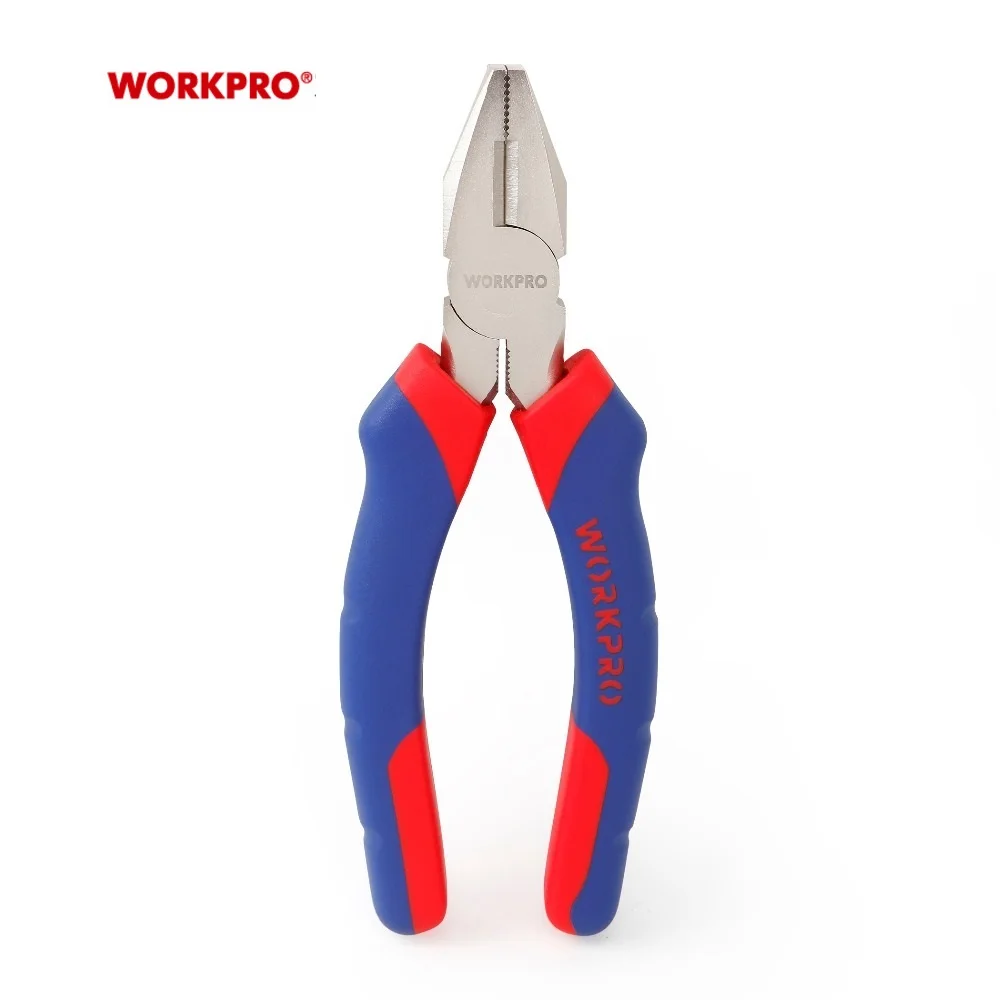 

WORKPRO 6" Linesman Plier 6 inches Wire Cutting Pliers Cable Cutter