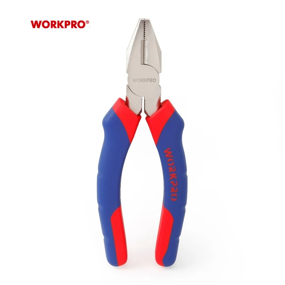 Плоскогубцы WORKPRO 6 дюймов Linesman кусачки для резки проводов дюймов|Плоскогубцы| |