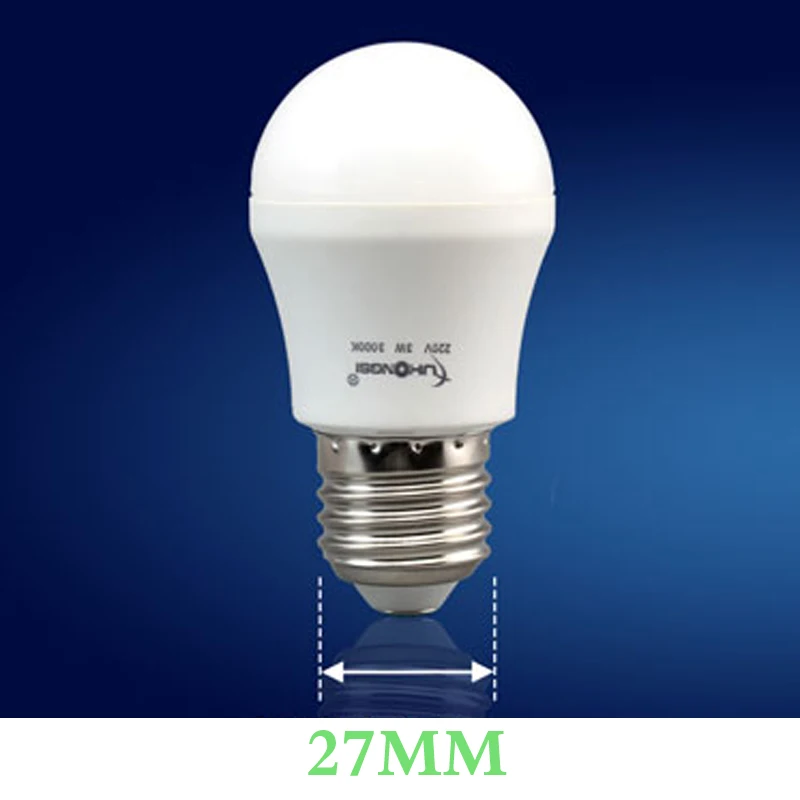 E27 энергосберегающая лампа светодиодный светильник 3 Вт 5 220 В | Лампы и освещение