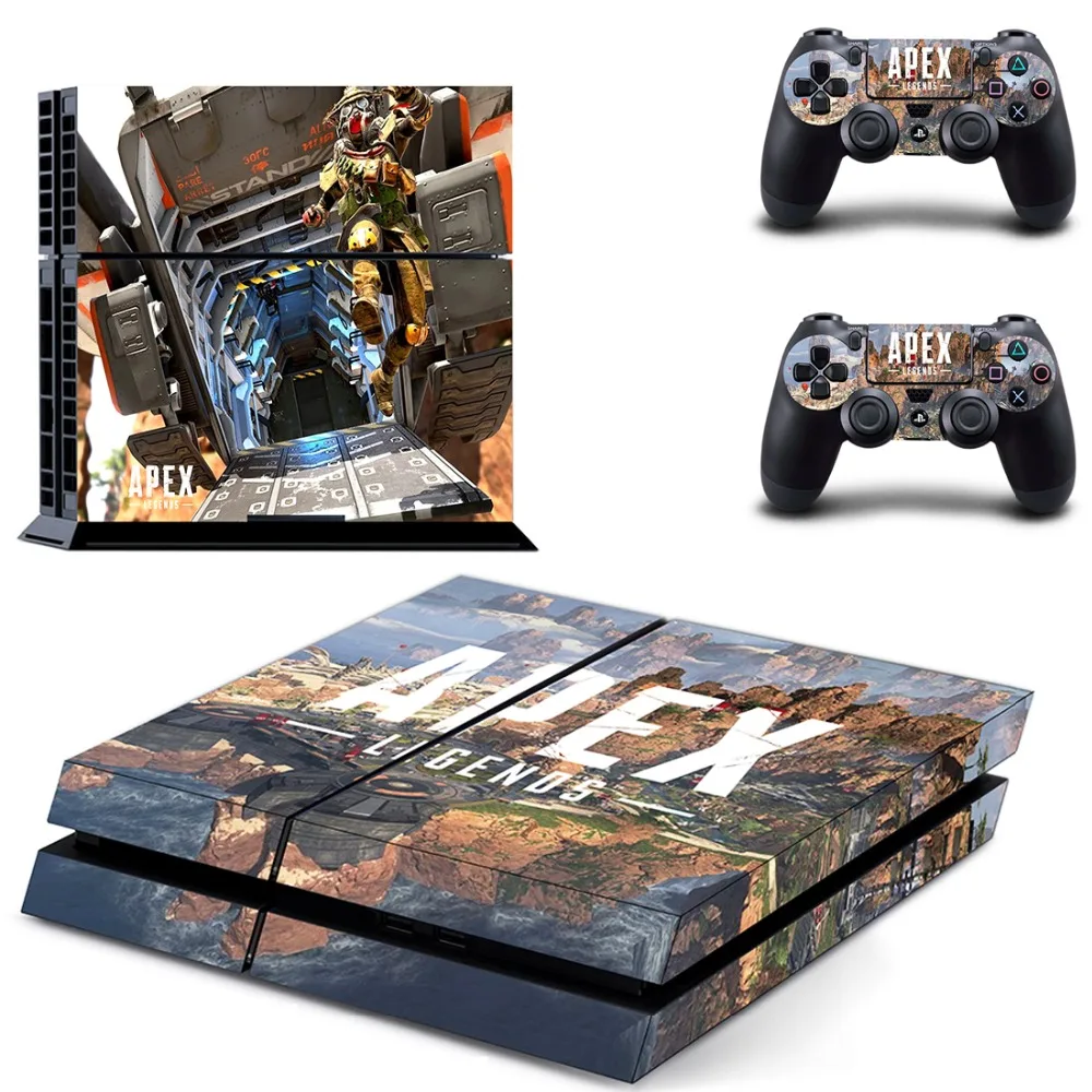 APEX легенды PS4 переводная картинка наклейка для Sony PlayStation 4 консоли и 2 контроллера