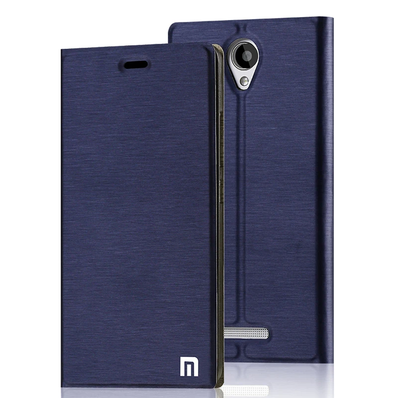 Новый роскошный флип чехол из искусственной кожи для Xiaomi Redmi Note 2 с подставкой