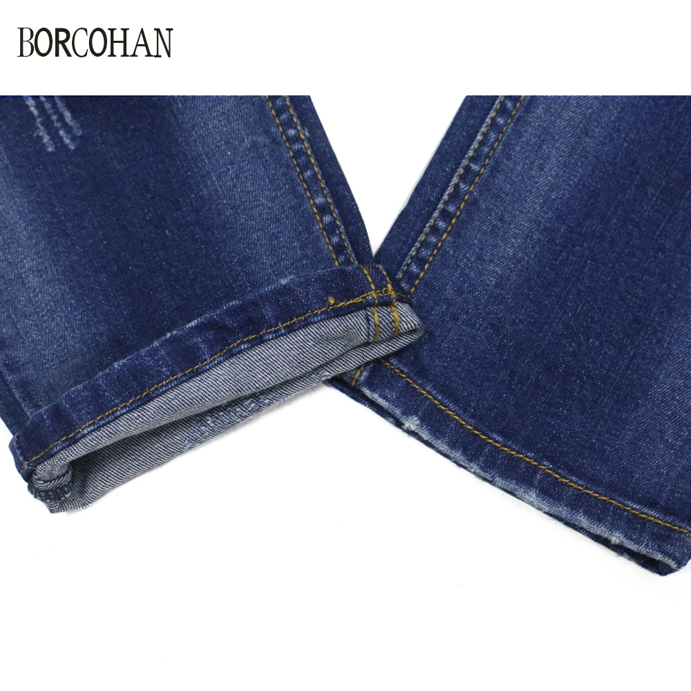 Women classic frayed jeans nine-point slim yk160 |