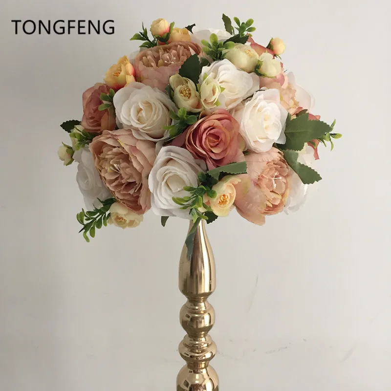 30 см смешанный цвет 10 шт./лот Искусственный цветок розы настенный свадебный фон