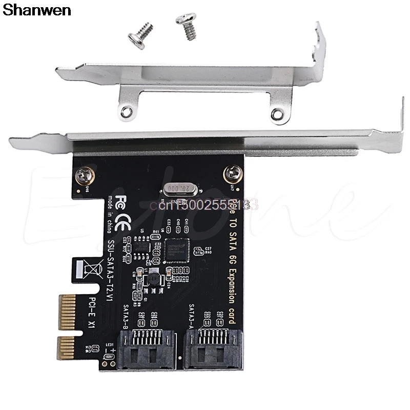 PCIe PCI Express на SATA3.0 2 портовый адаптер контроллера расширения SATA III 6G|card holder iphone 5