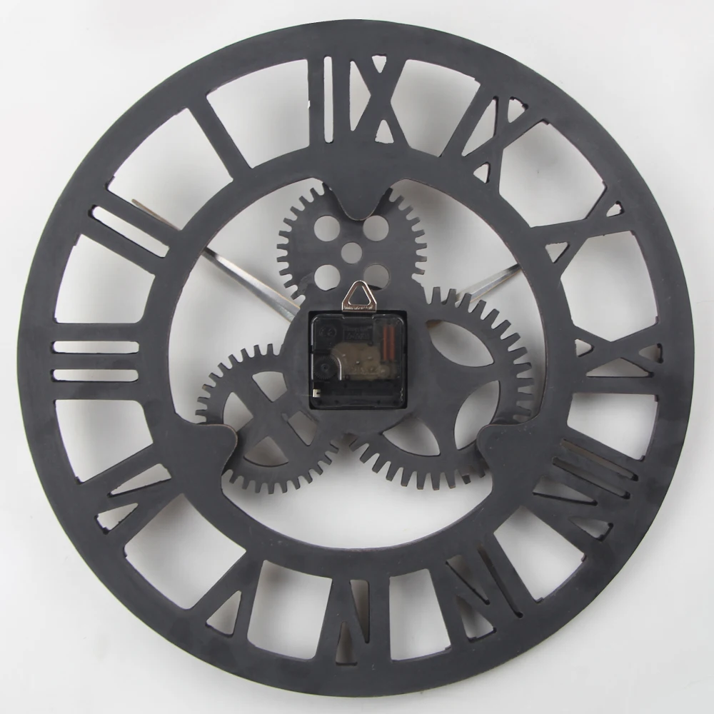 Настенные 3d-часы в деревенском ретро стиле декоративные Роскошные винтажные