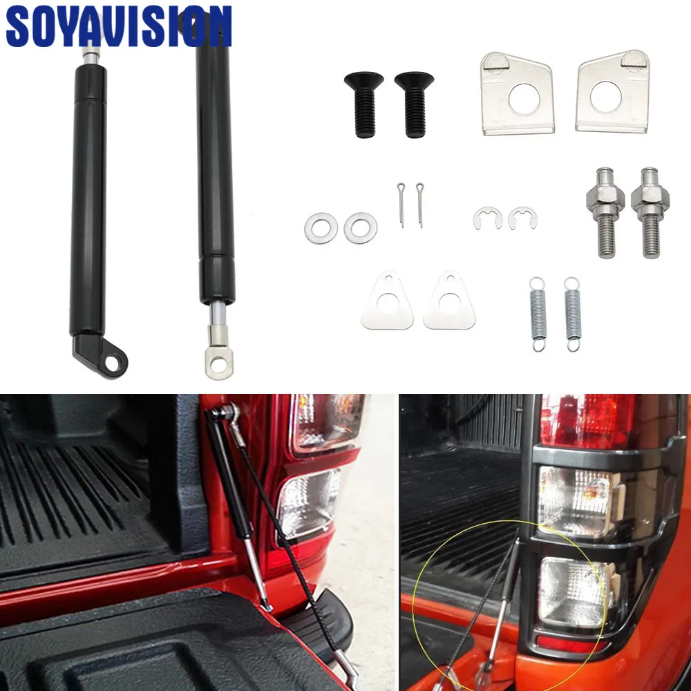 2X автомобильные аксессуары задний багажник медленно вниз и легко поднимается