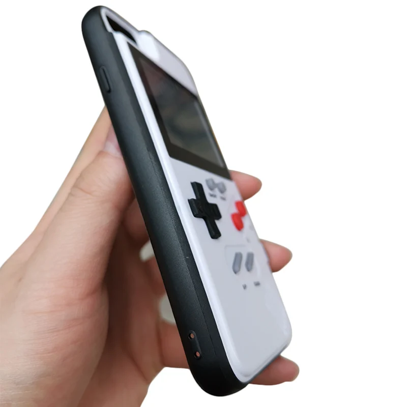 Полноцветный дисплей Xs Max GameBoy чехол для телефона для iphone Xs Max Xr X Ретро тетрис игра задняя крышка для iphone 8 7 6 6s plus Coques