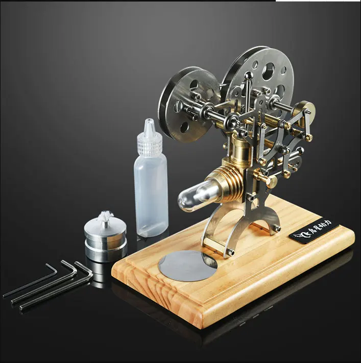 Стерлинговый двигатель запустил модель телефона эксперимент исследование