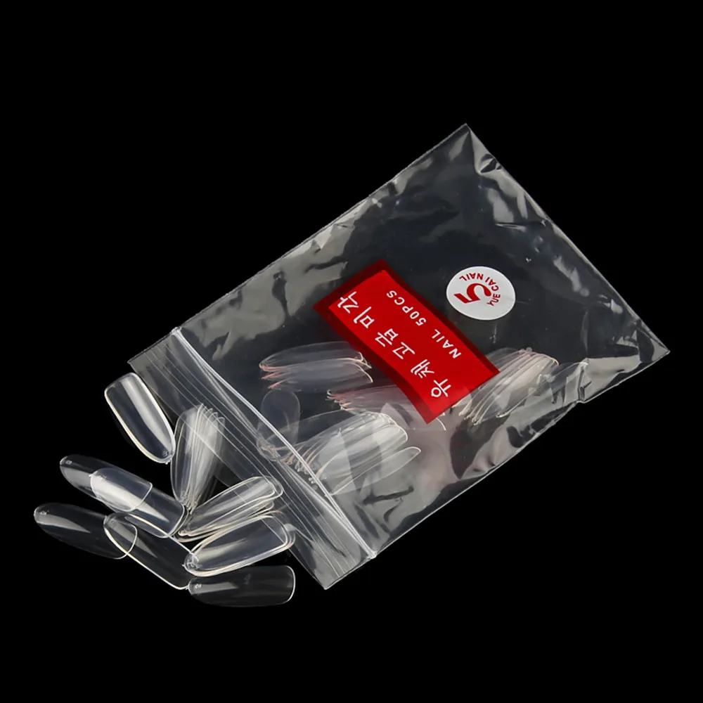 500 шт Искусственный подделка полный круглые акриловые УФ-гель украшения для