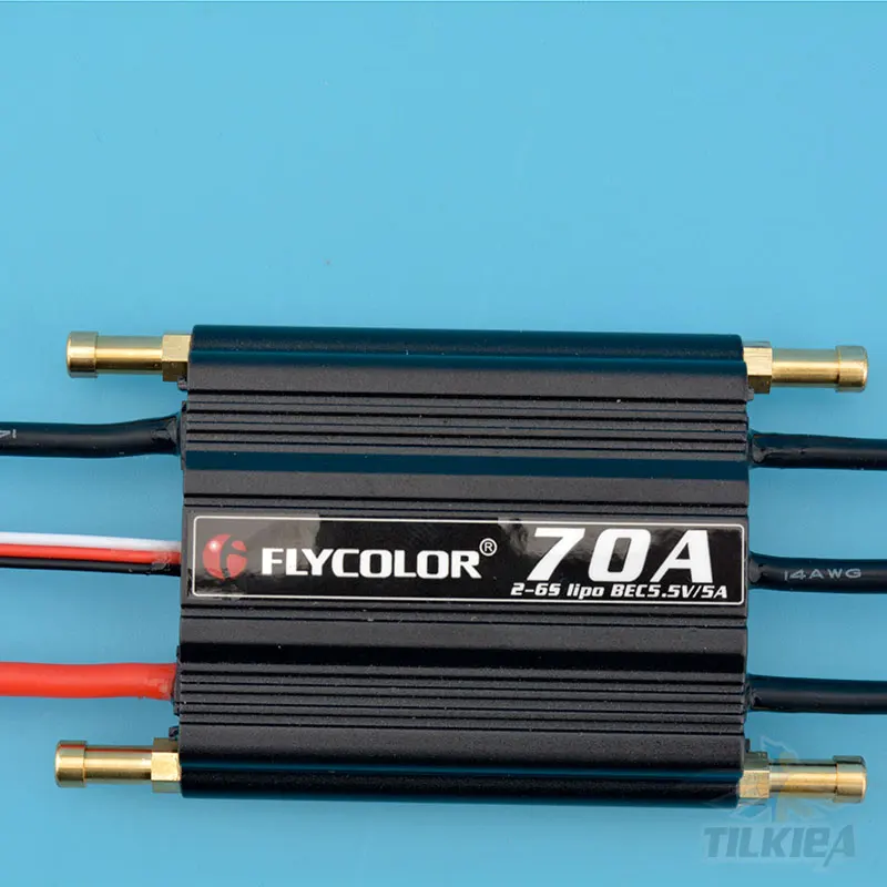 Rc лодка бесщеточный мотор ESC 50A 70A 90A 120A 150A Бесщеточный Регулятор скорости ESC Поддержка 2-6S Lipo BEC 5,5 V/5A для RC лодки