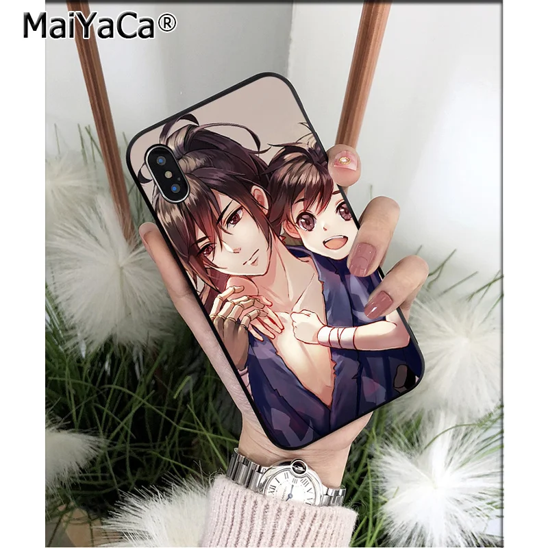 Мягкий силиконовый чехол для телефона MaiYaCa Anime Dororo из ТПУ iPhone 5 5Sx 6 7 7plus 8 8Plus X XS MAX XR |