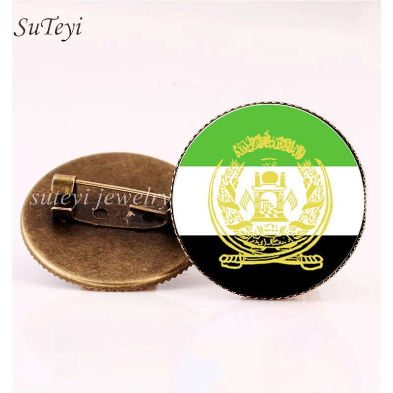 Брошь в виде флага SUTEYI брошка арабском/Оманском стиле 25 мм|pin brooch|brooch womenflag brooch |