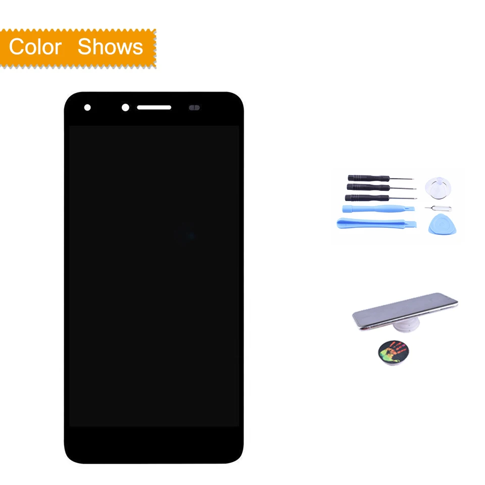 black with gift Для huawei Y6 ii Y6II компактный LYO-L01 ЖК-дисплей сенсорный экран в сборе Y6II Компактный двойной SIM LYO-L21 ЖК-дигитайзер - Цвет: black with gift