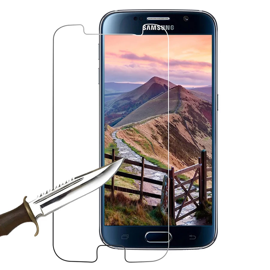 Закаленное стекло для samsung s3 s4 s5 mini Защитное стекло для Galaxy s 6 s 7272 7262 7562 7582 Samsug Galaxy 6s 5S Защитная пленка для экрана