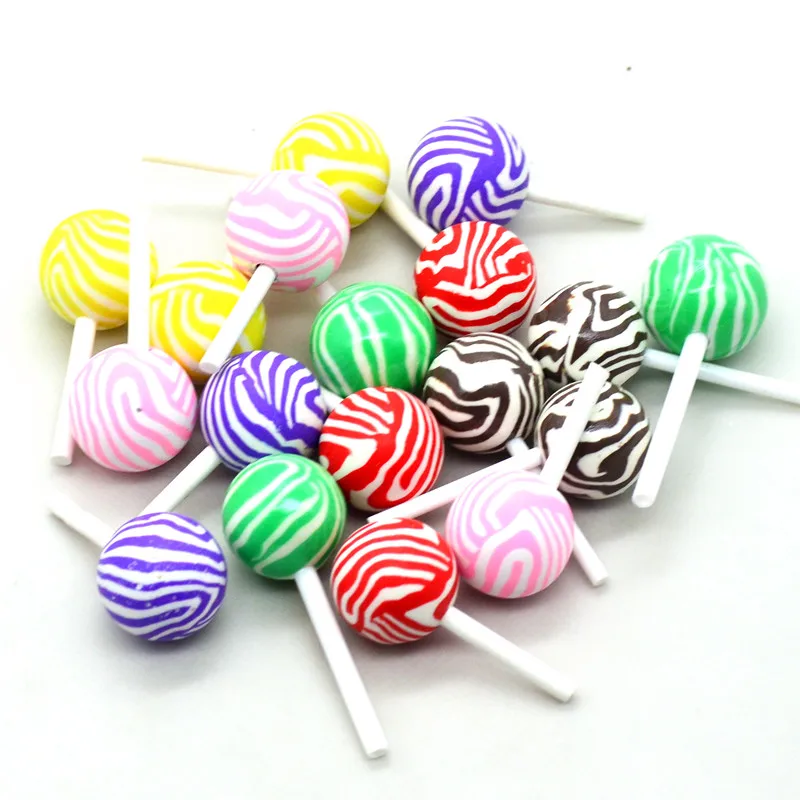 Миниатюры из глиняные конфеты полимеров, 20x43 мм | Украшения для вечеринки сделанные своими руками | Украшения из искусственного 3D Полимера Глиняные конфеты