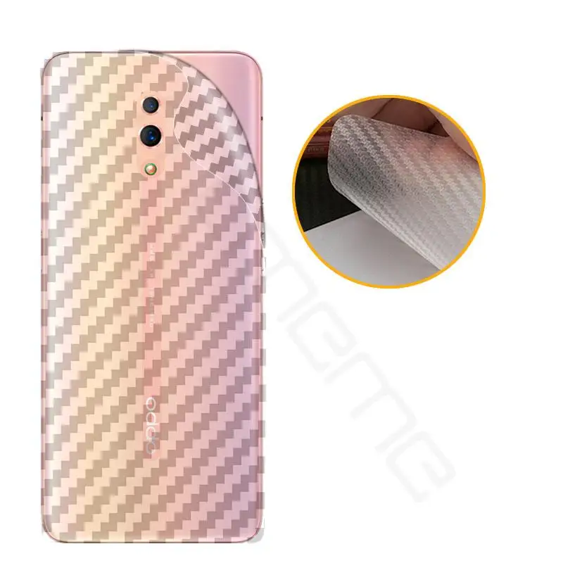 3D Защитная пленка для задней панели из углеродного волокна OPPO Reno экрана наклейка