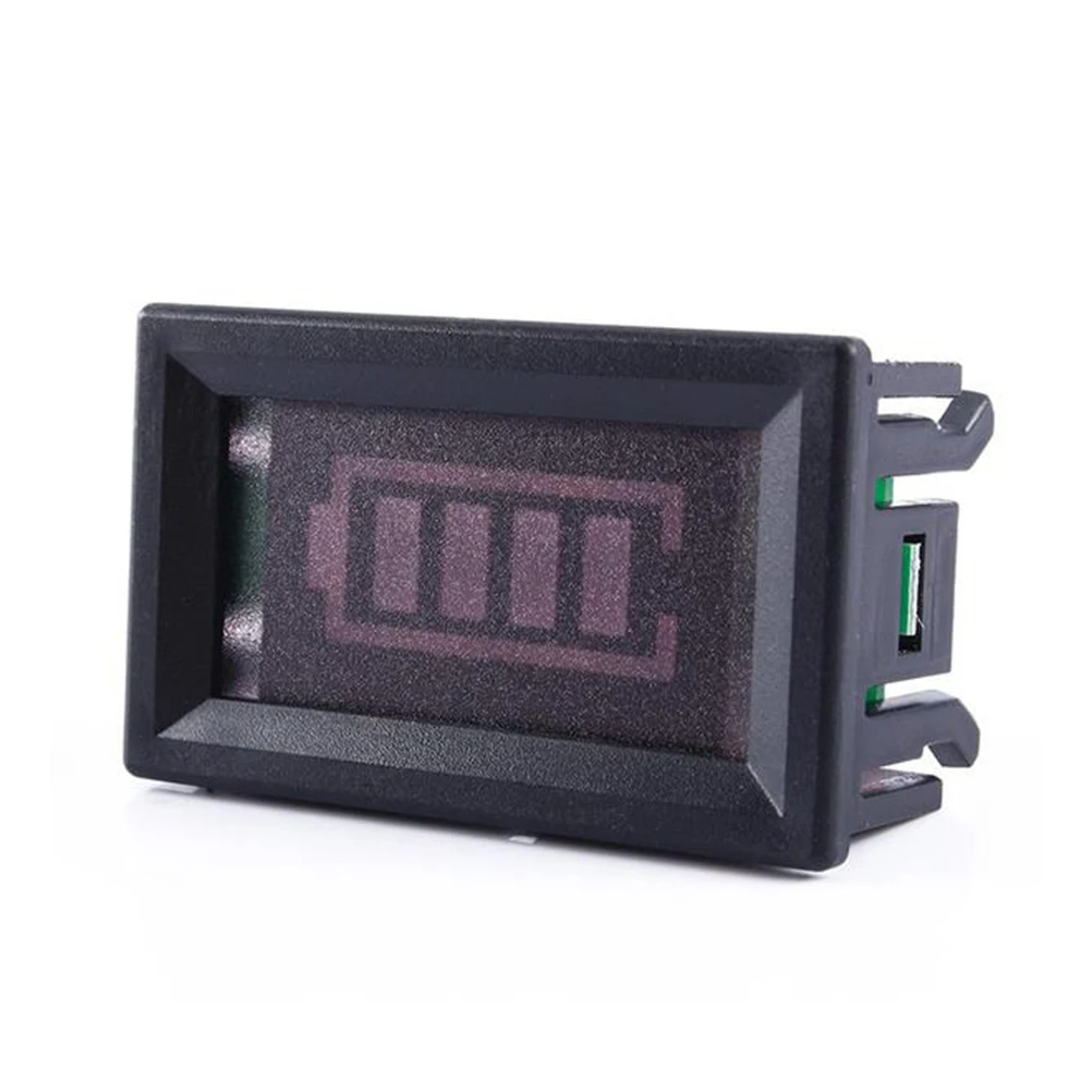 12V Светодиодный индикатор батареи измерительный прибор для свинцово кислотной