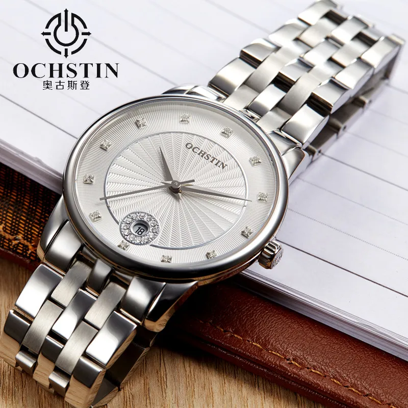Новинка 2016 модные золотые кварцевые часы от известного бренда OCHSTIN женские