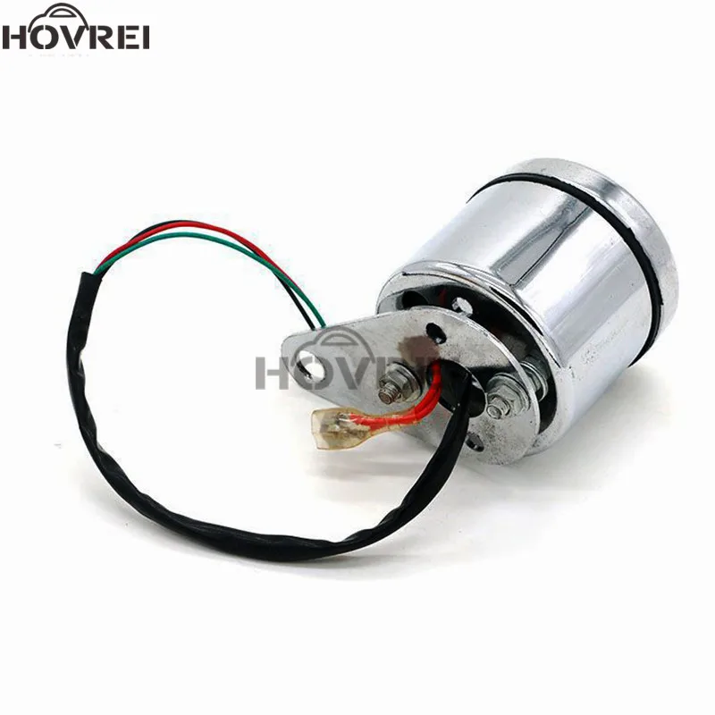 Новый универсальный 12В мотоциклетный хром металлический масляный топливный