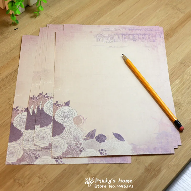 6 шт./упаковка бумажные конверты для конвертов|letter paper|writing papercute letter paper |