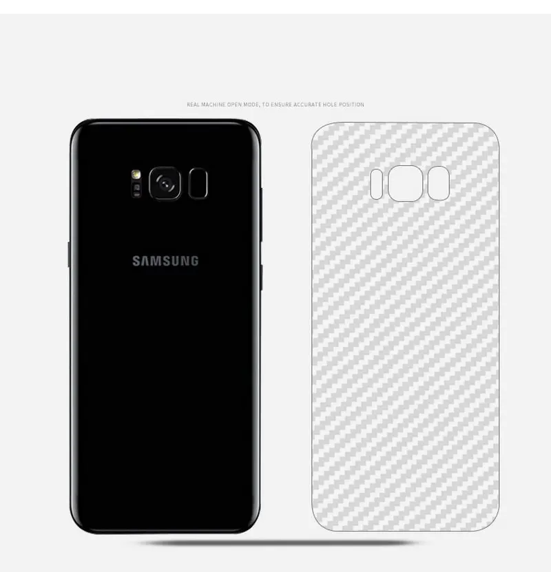 5 шт Samsung Galaxy S9 Plus задняя 3D защитная пленка из углеродного волокна для samsung S8 A8 2018 Note