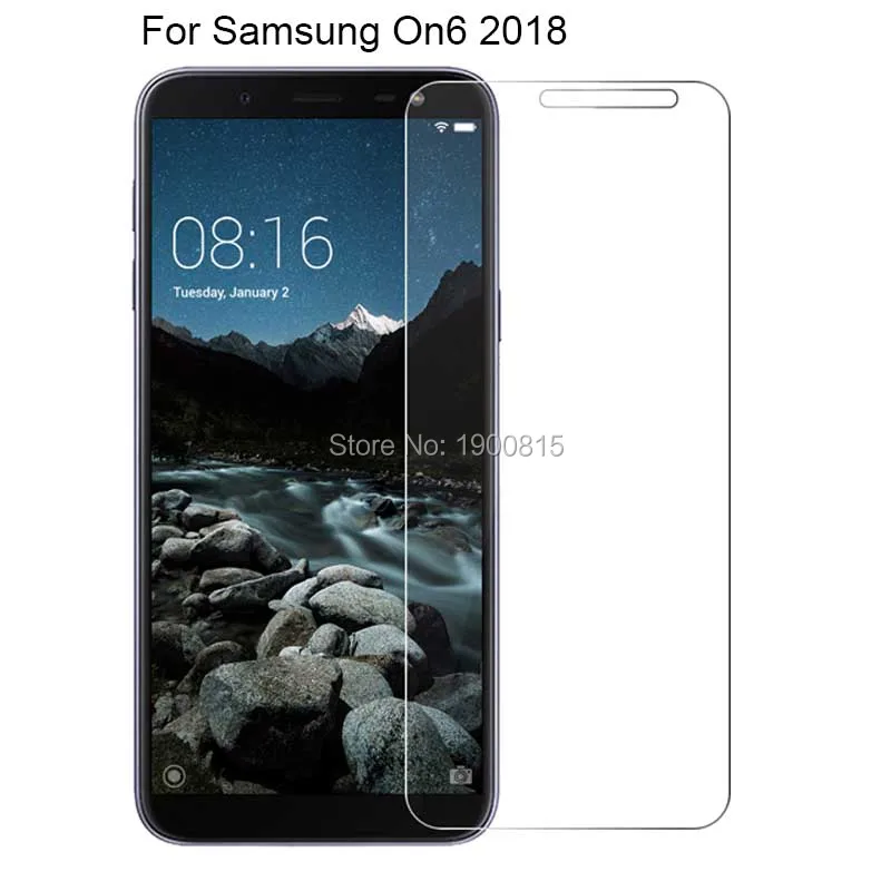 2.5D 0 26 мм 9H защитное переднее закаленное стекло для Samsung Galaxy On6 Защитная пленка 2018 On